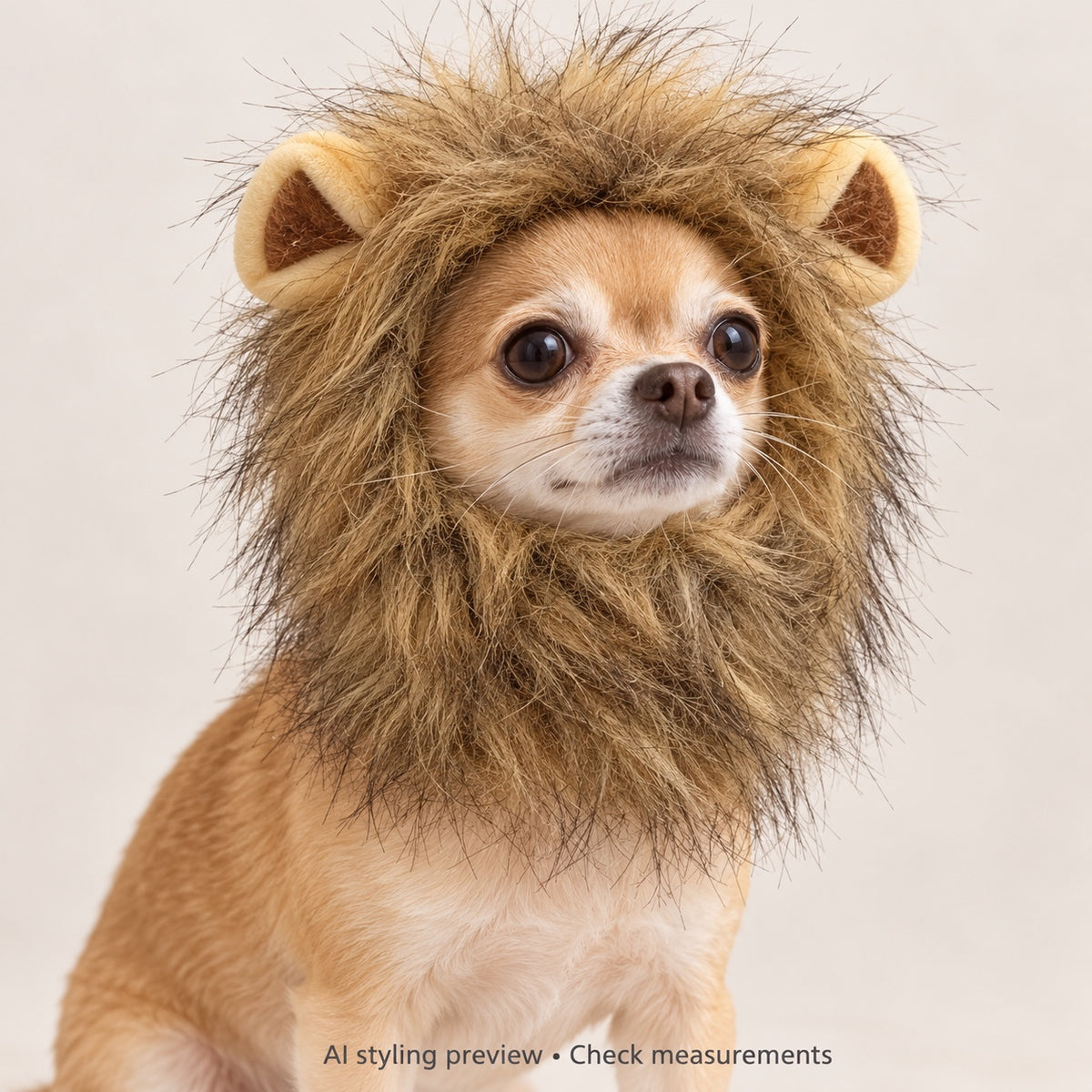 Lion Mane Costume for Dogs & Cats
