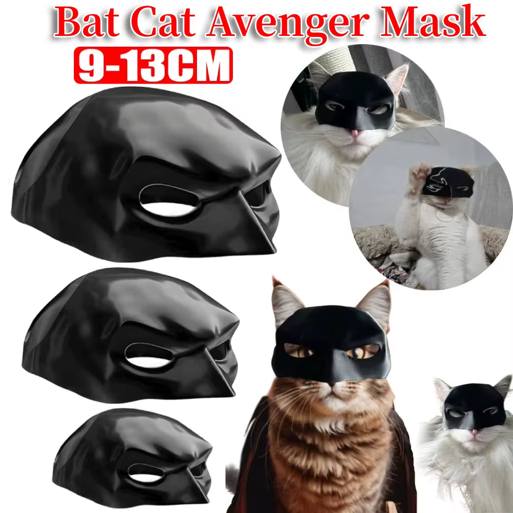 Black Bat Hero Cat Mask - Photo Costume