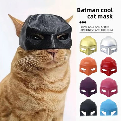 Superhero Cat Mask - Colorful Costume Styles